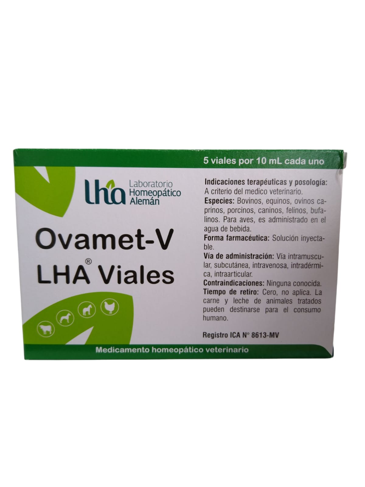 Ovamet-V LHA® Viales