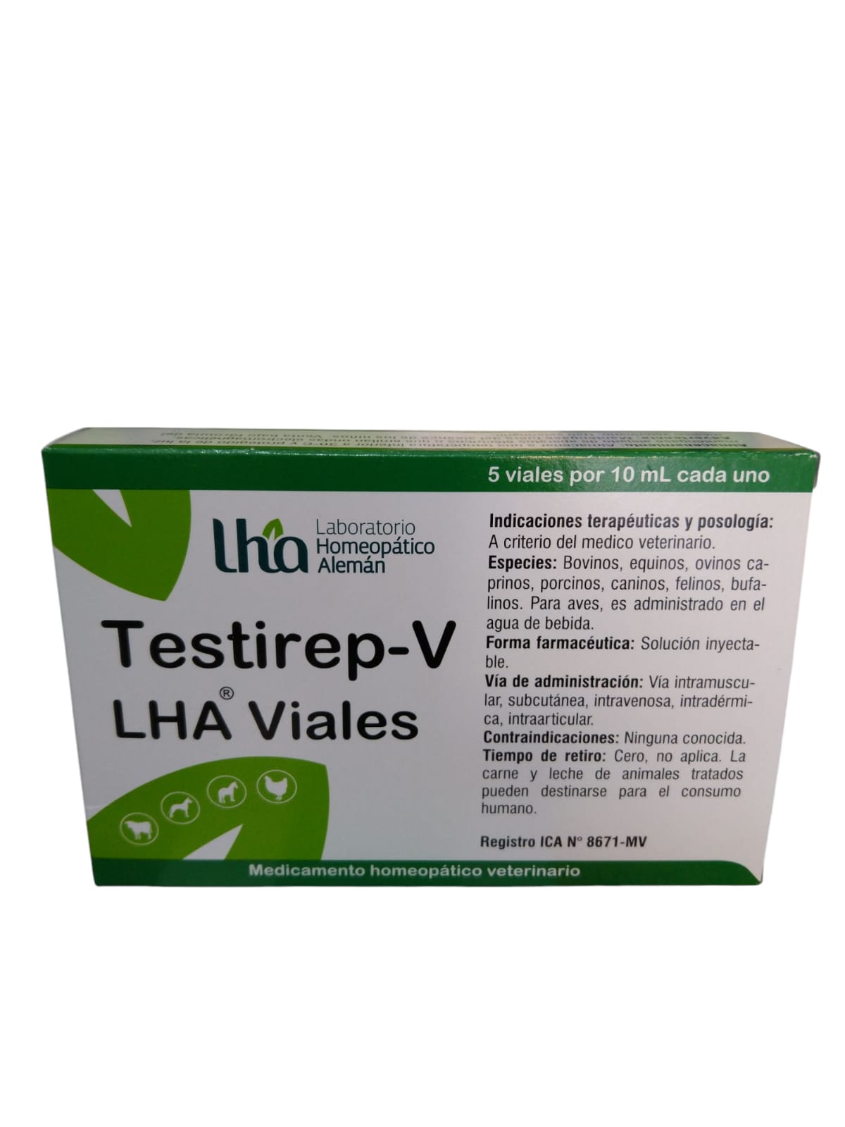 Testirep-V LHA® Viales