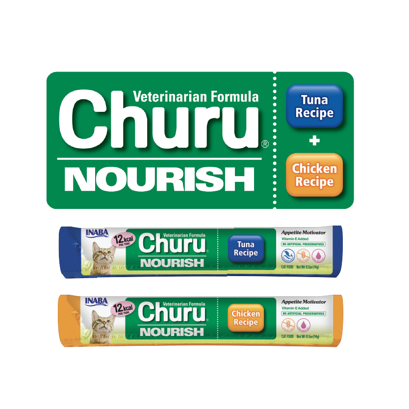INABA® Cat Churu NOURISH fórmula veterinaria tubo 14 G
