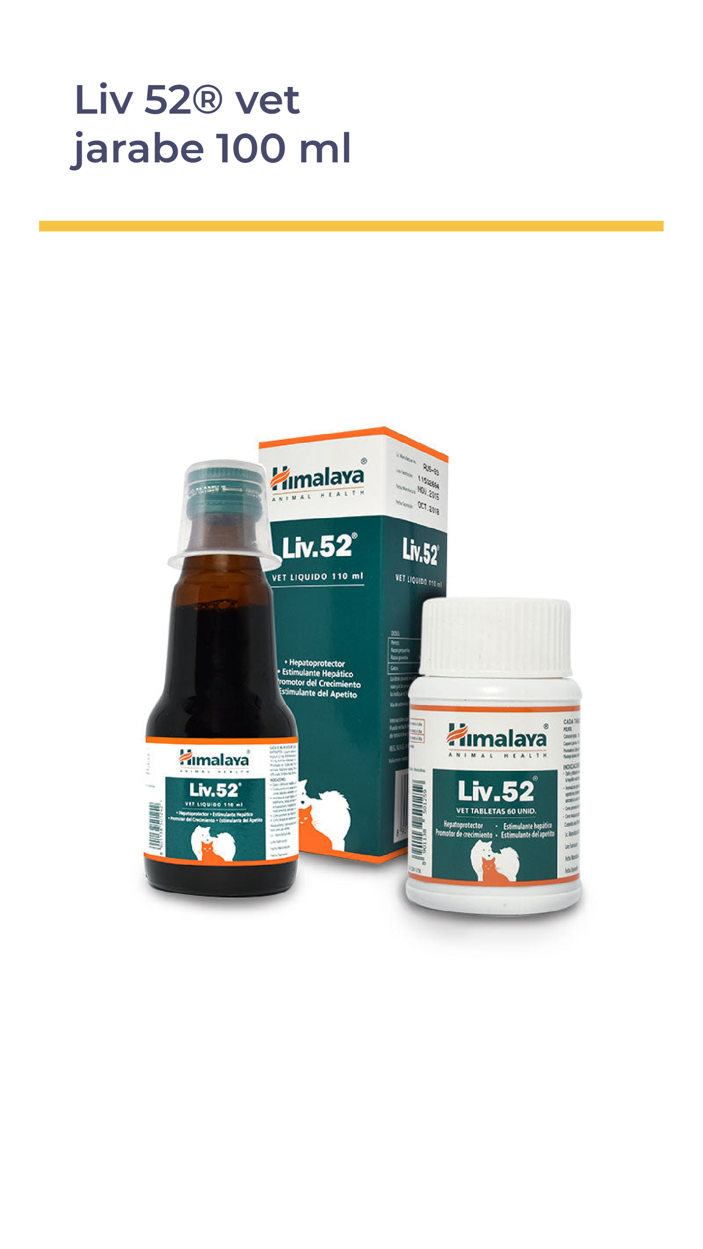 Liv.52® VET Jarabe 100 Ml