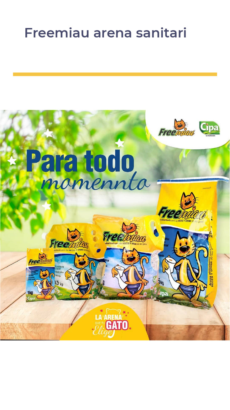 FreeMiau® Arena Sanitaria Para Gatos