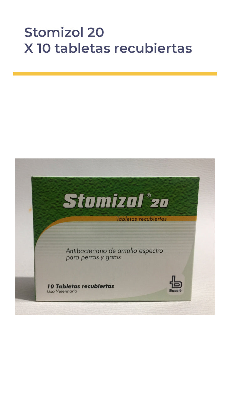 STOMIZOL® TABLETAS RECUBIERTAS