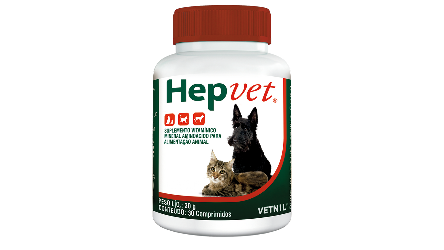 HEPVET® 30 COMPRIMIDOS