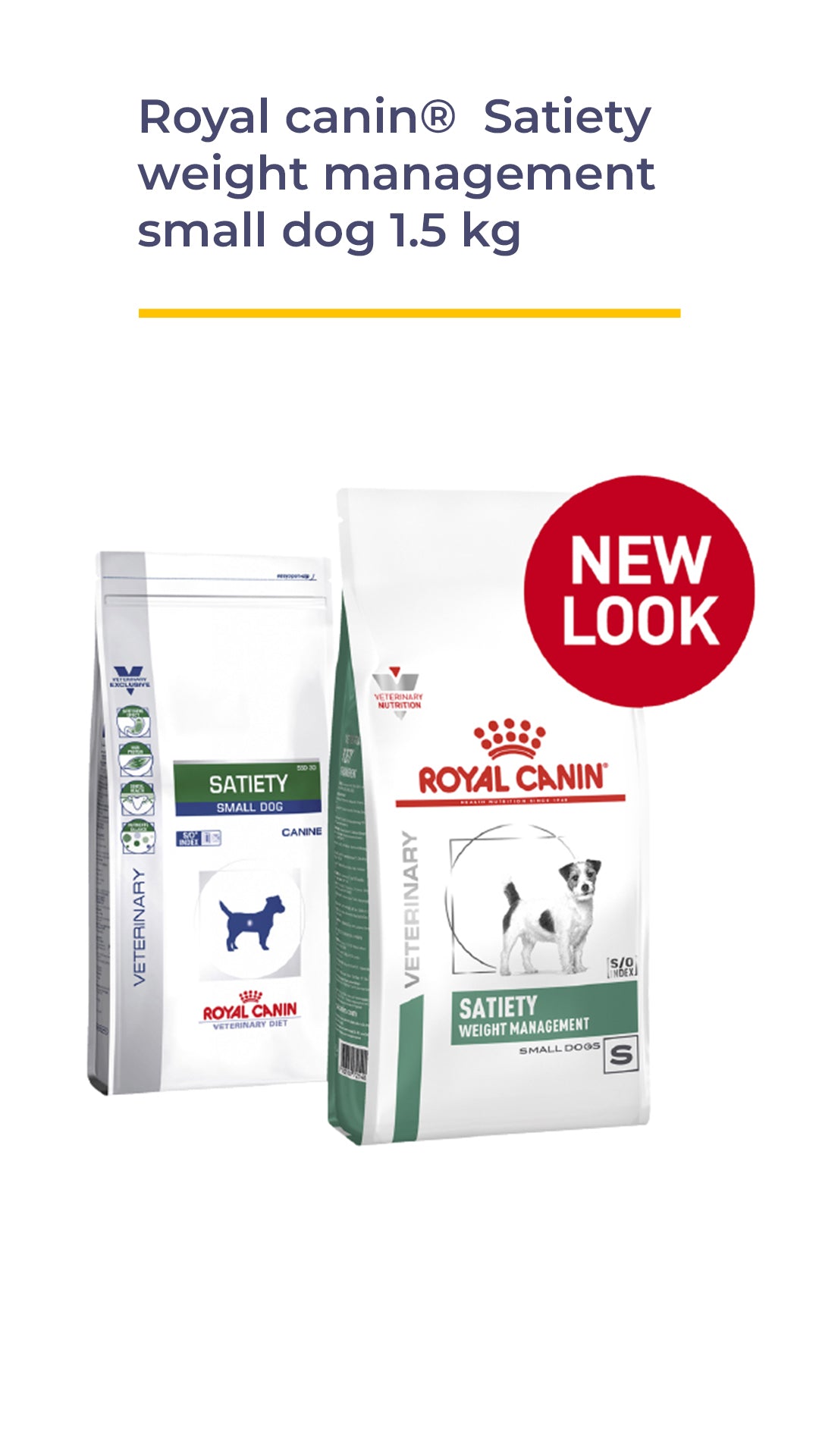 ROYAL CANIN® SATIETY WEIGHT MANAGEMENT SMALL DOG 1.5 KG