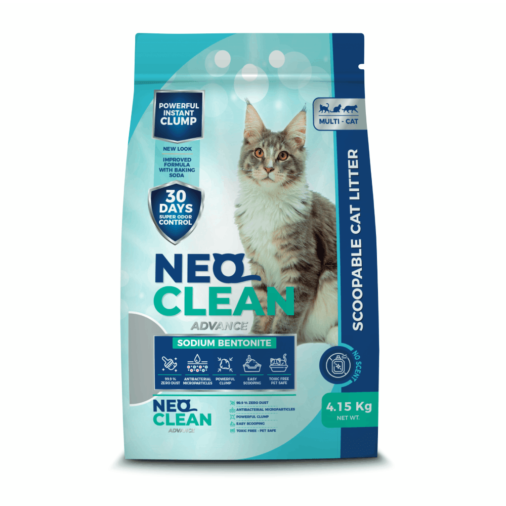 NEO CLEAN® Arena Sanitaria Para Gatos Natural-SIN AROMA