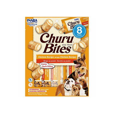 CHURU® Bites Dog Treat Chicken Recipe Wraps