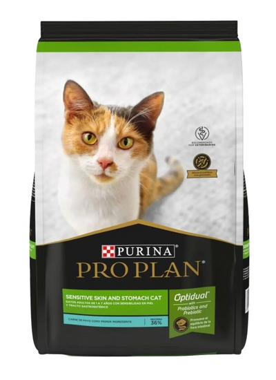 PRO PLAN® CAT Sensitive Skin and Stomach 3 kg