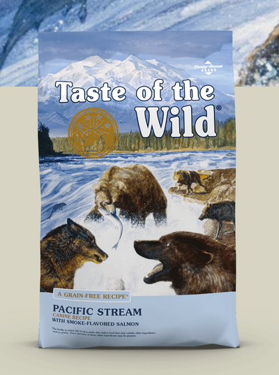 TASTE OF THE WILD® Pacific Stream Canino Adulto Con Salmón y Salmón Ahumado