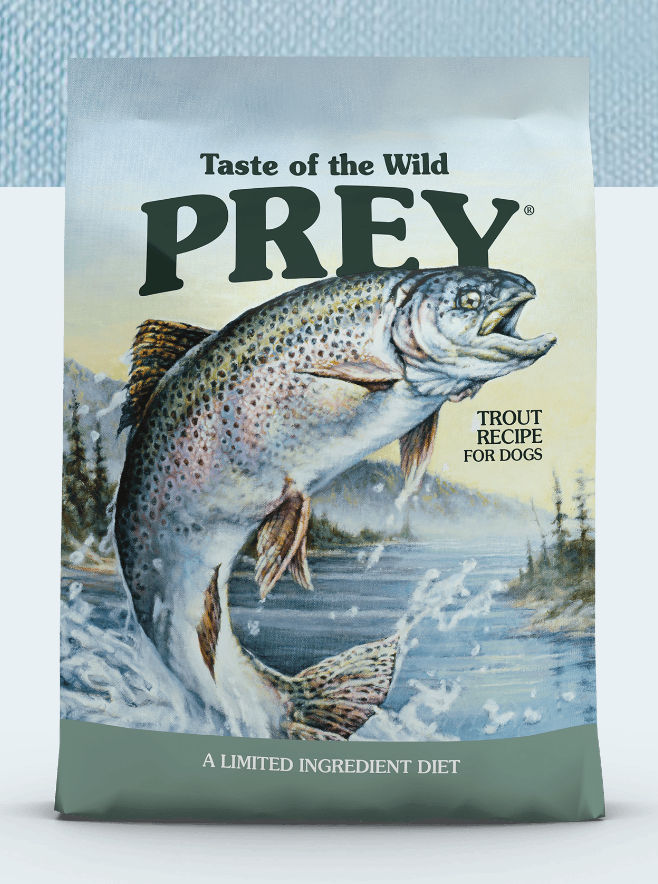 TASTE OF THE WILD® PREY Trout Dog