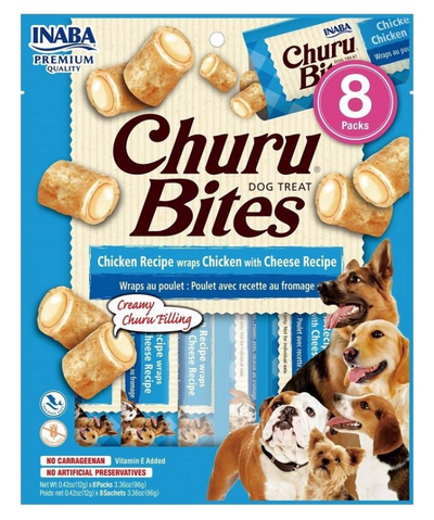 Churu® Bites Dog Treat Chicken Recipe Wraps With Cheese Recipe