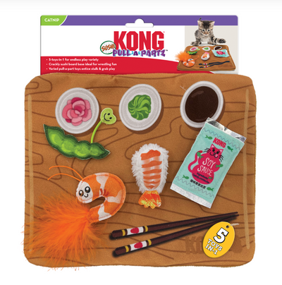 KONG® PULL-A-PARTZ SUSHI