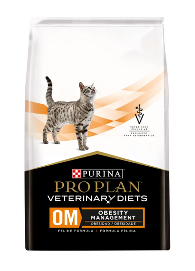 PRO PLAN® Veterinary Diets OM Obesidad Fórmula Felina 1.5 kg