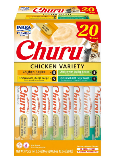 Churu® Cat Box Chicken Variety 20 piezas