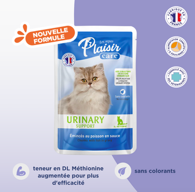 Plaisir® Care Urinary Support Chunks with Fish in Gravy 85 g