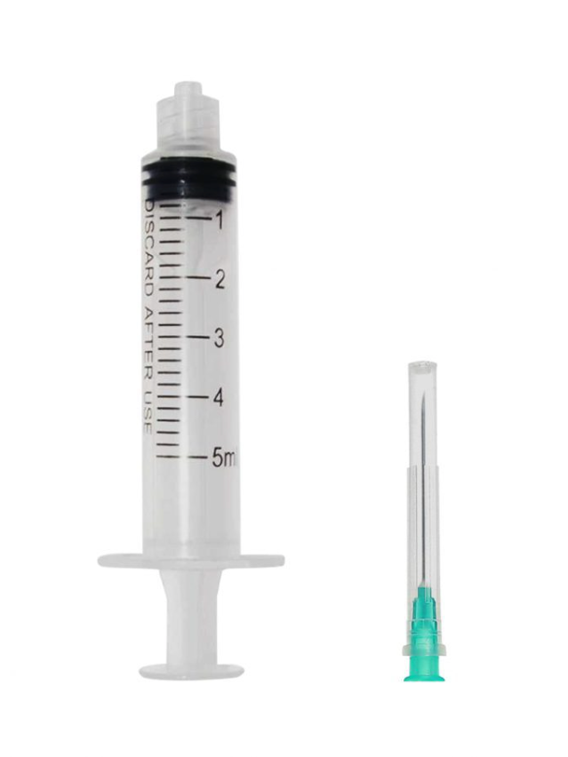 Jeringa con aguja 5 ml EQUIVET®