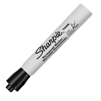 Sharpie® Tank marcador permanente trazo Grueso color NEGRO