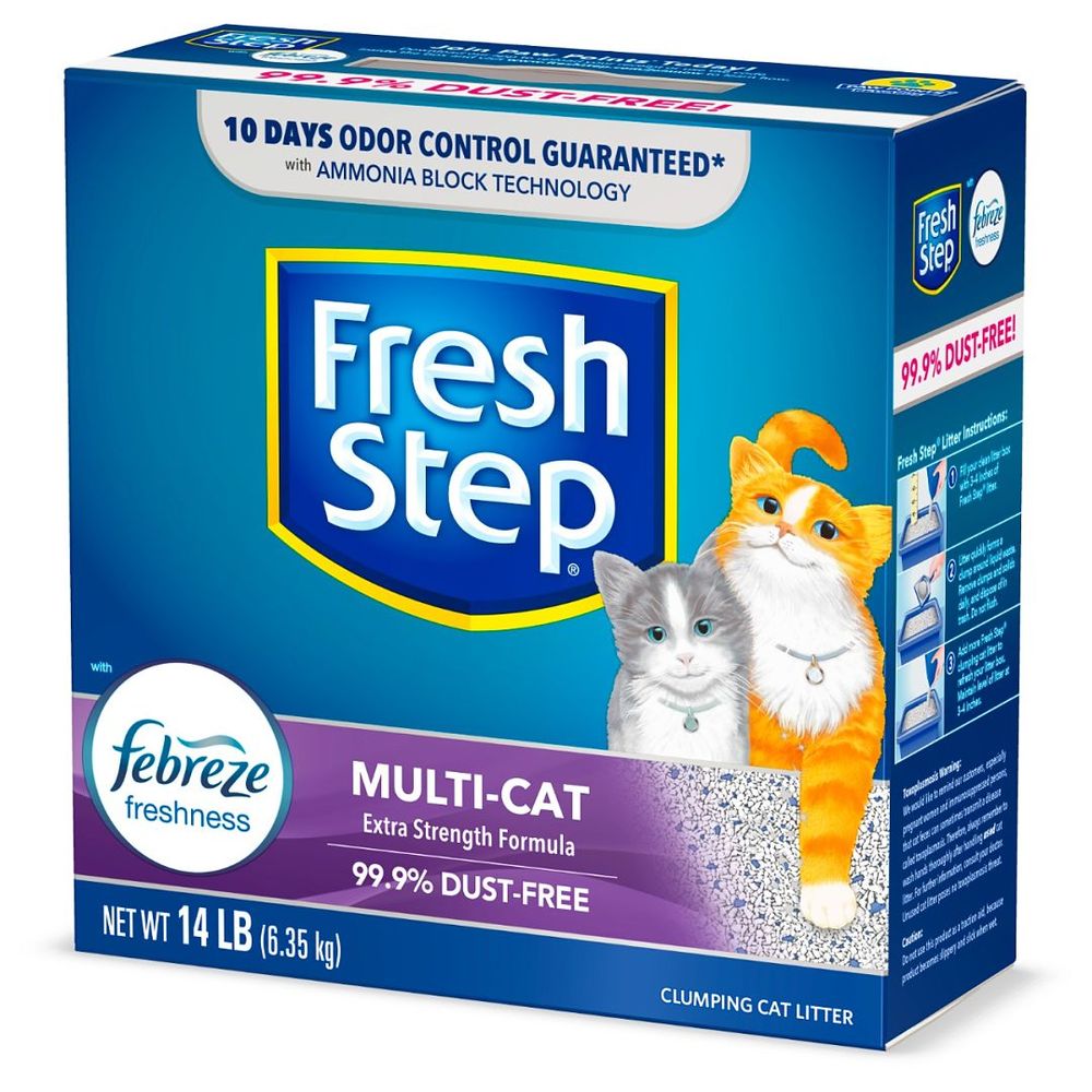 FRESH STEP®  MULTICAT WITH FEBREZE