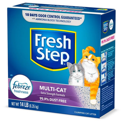 FRESH STEP®  MULTICAT WITH FEBREZE