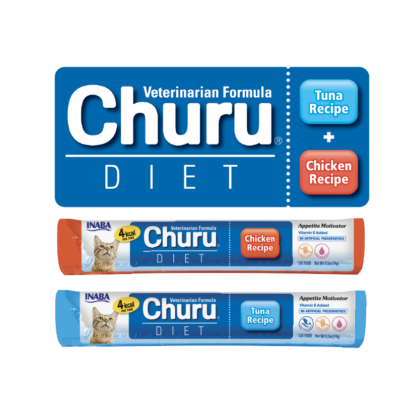 INABA® Cat Churu DIET fórmula veterinaria tubo 14 g