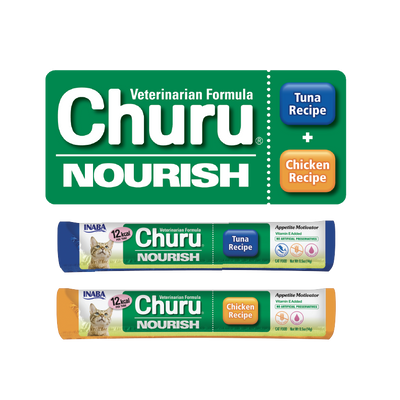 INABA® Cat Churu NOURISH fórmula veterinaria tubo 14 G