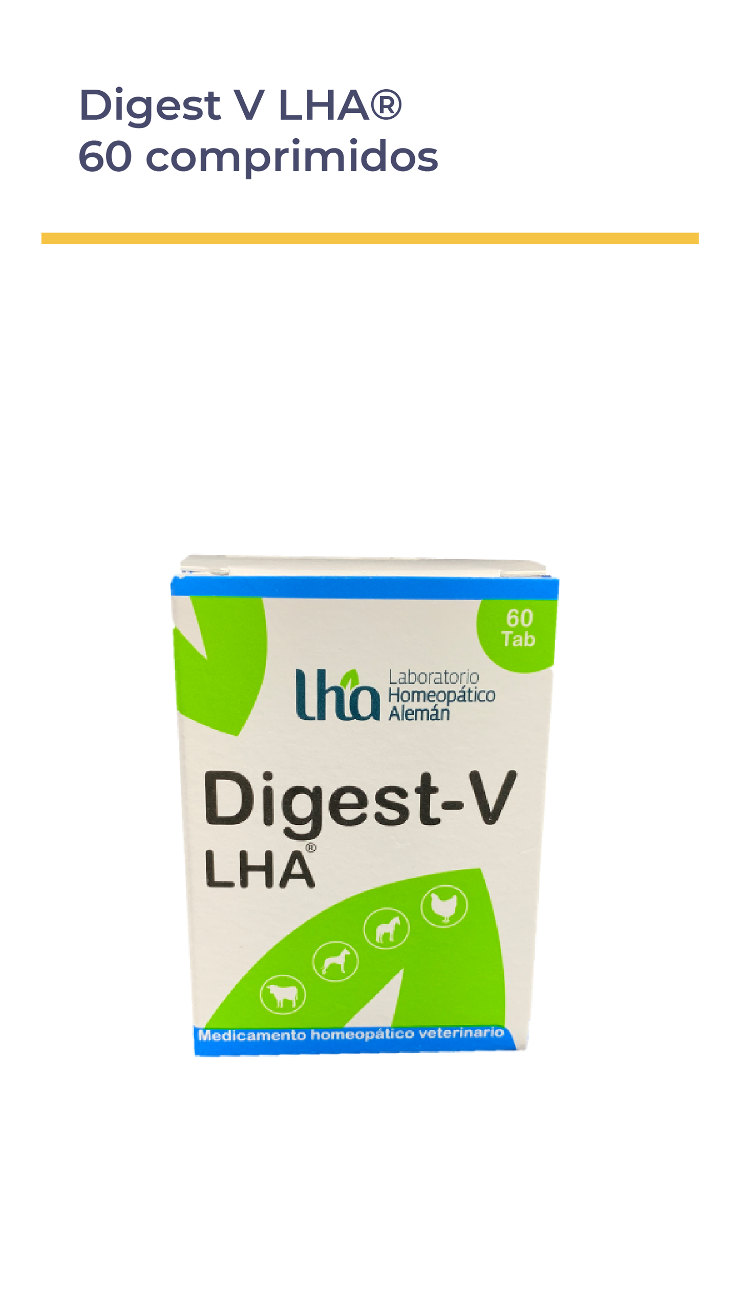 DIGEST-V L.H.A.® 60 COMPRIMIDOS