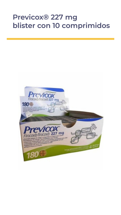 Previcox® 227 mg Blíster con 10 comprimidos