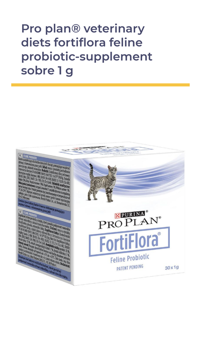 PRO PLAN® Veterinary Diets fortiflora feline probiotic supplement SOBRE 1 G