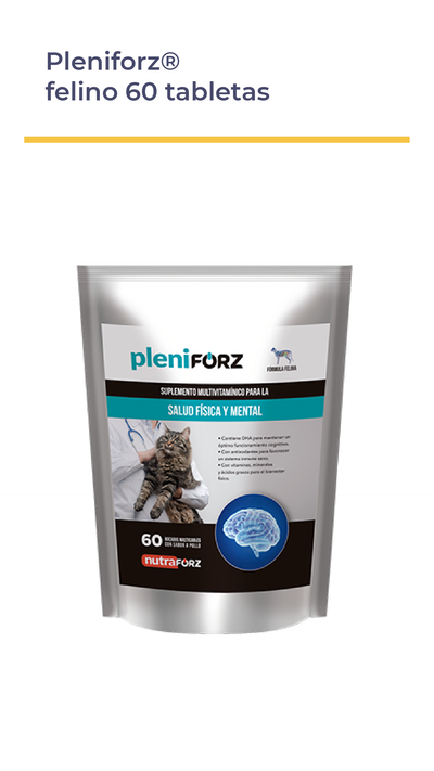 Pleniforz® Felino 60 tabletas