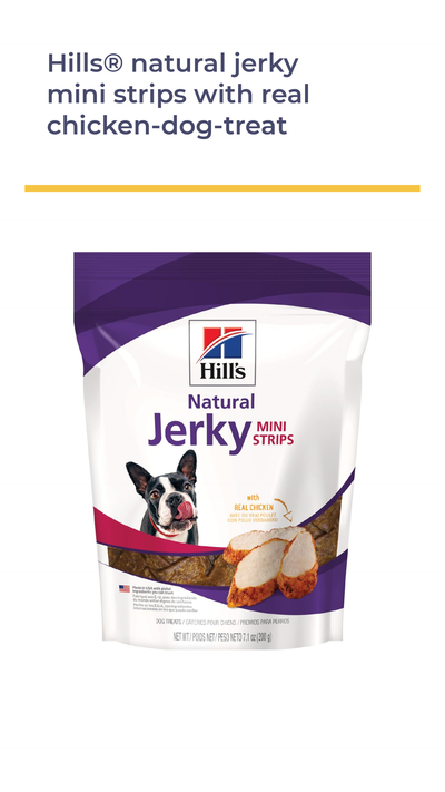 Hill's® Natural Jerky Mini-Strips with Real Chicken Dog Treat