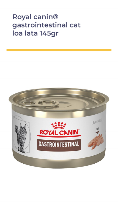 ROYAL CANIN® GASTROINTESTINAL CAT LOAF LATA 145GR