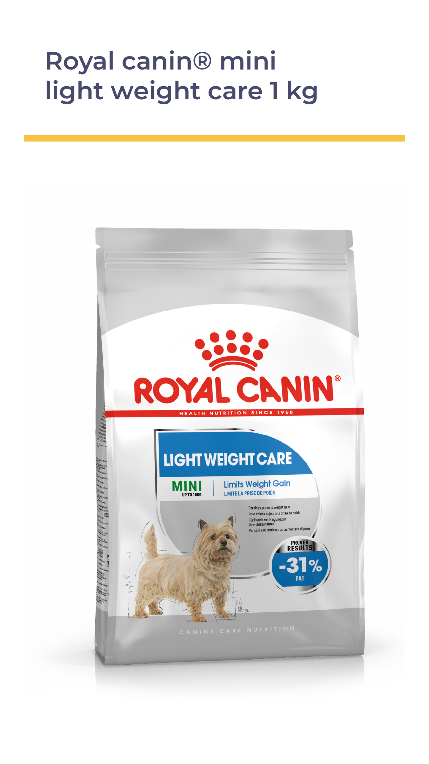 ROYAL CANIN® Mini Light Weight Care 1 Kg