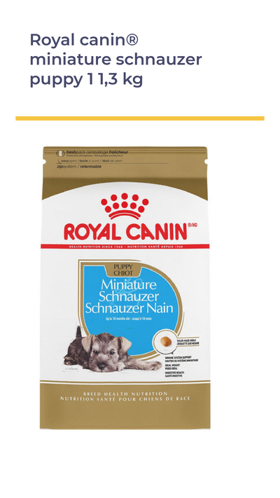 ROYAL CANIN® MINIATURE SCHNAUZER PUPPY 1.13 KG