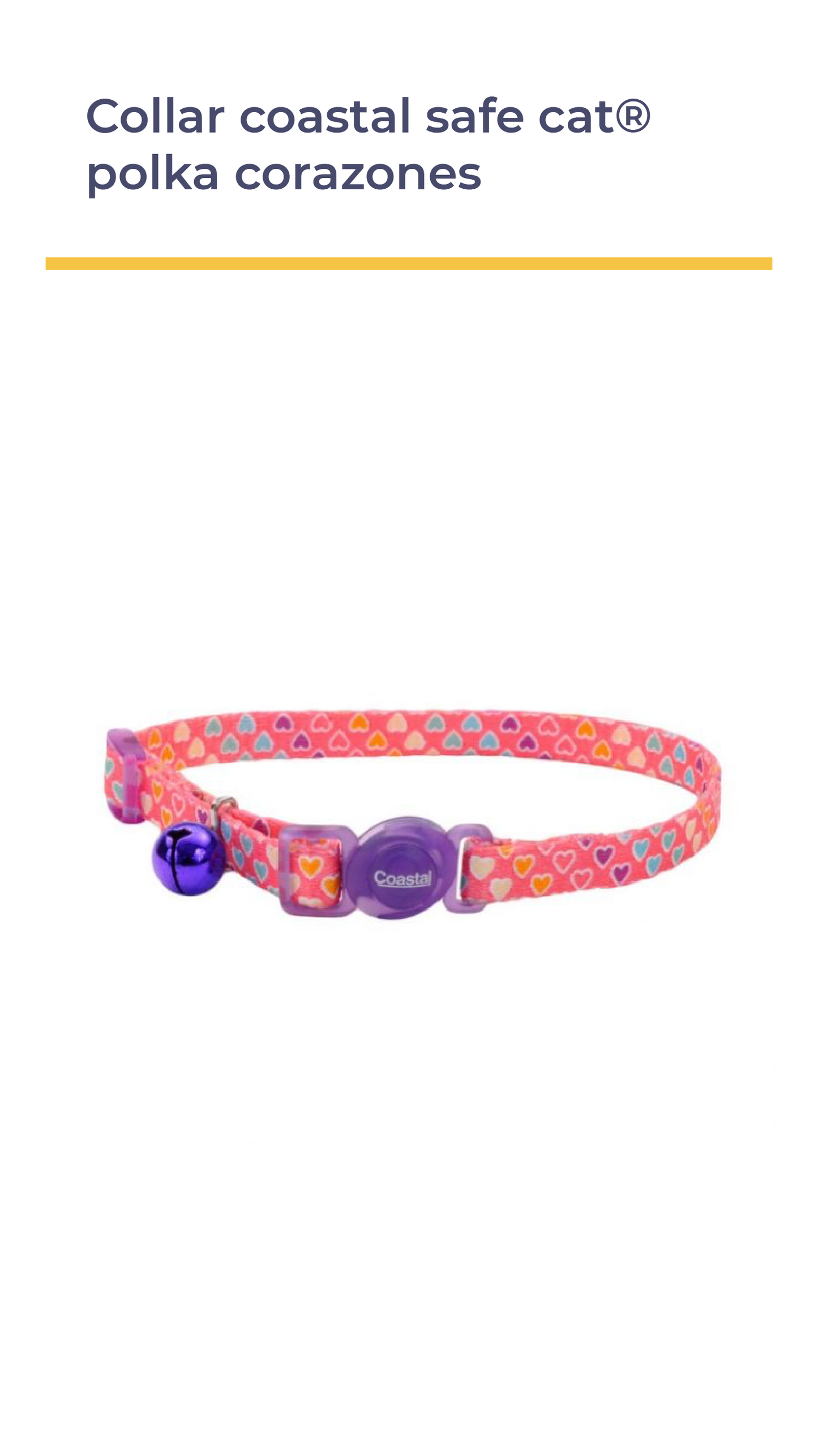 COLLAR COASTAL SAFE CAT® CORAZONES