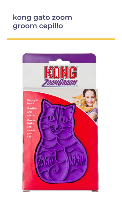 KONG® GATO ZOOM GROOM CEPILLO