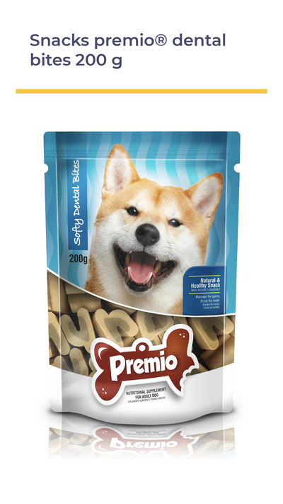 SNACKS PREMIO® DENTAL BITES 200 G