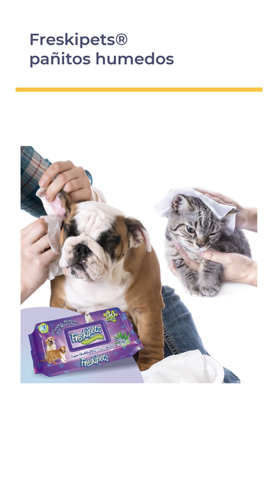 FRESKIPETS® PAÑITOS HÚMEDOS