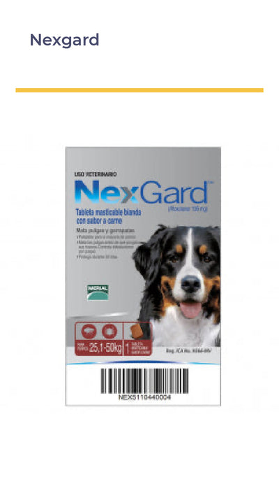 NexGard®  Tableta Masticable