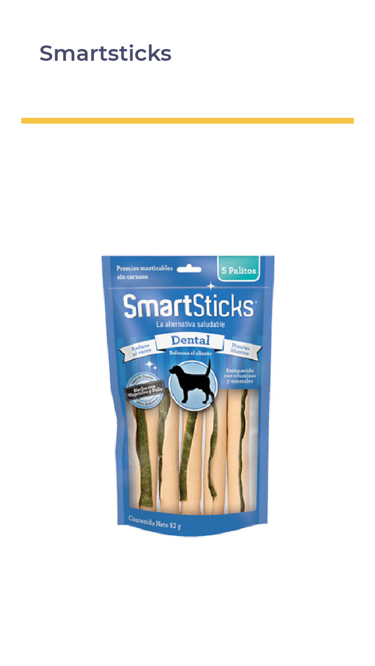 SmartSticks® Palitos SIN cuero crudo