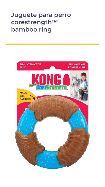 Juguete Para Perro KONG® CoreStrength™ Bamboo Ring