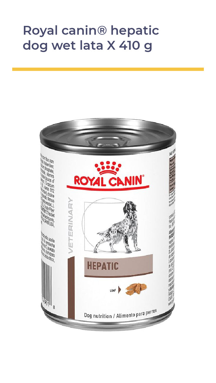 ROYAL CANIN® HEPATIC DOG WET (LATA x 410 G)