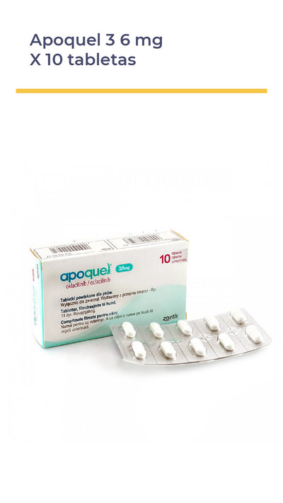 APOQUEL® 3.6 MG Blíster x 10 tabletas