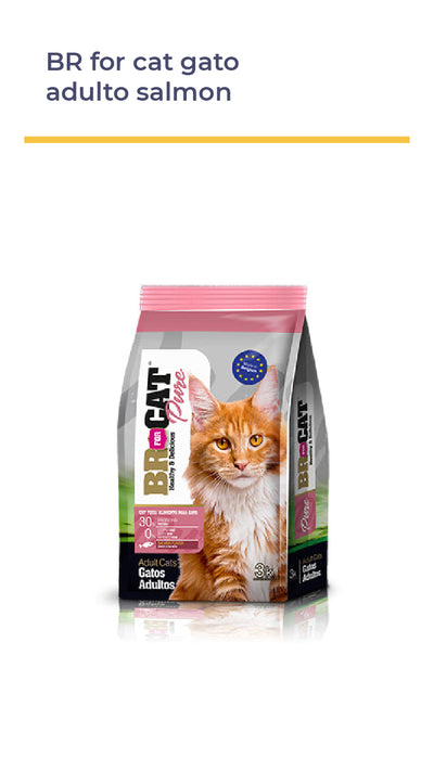 BR FOR CAT® PURE ADULTO SALMÓN