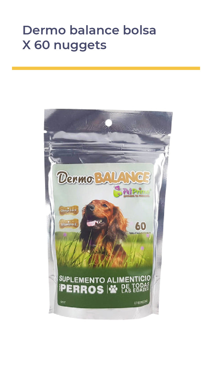 DERMO BALANCE®BOLSA  60 nuggets