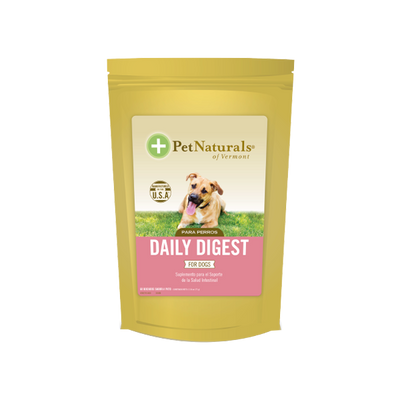 PET NATURALS® DAILY DIGEST DOG 60 TABLETAS