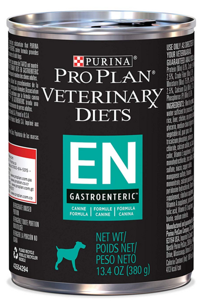 PRO PLAN® VETERINARY DIETS EN CANINE GASTROENTERIC LATA 379 GR