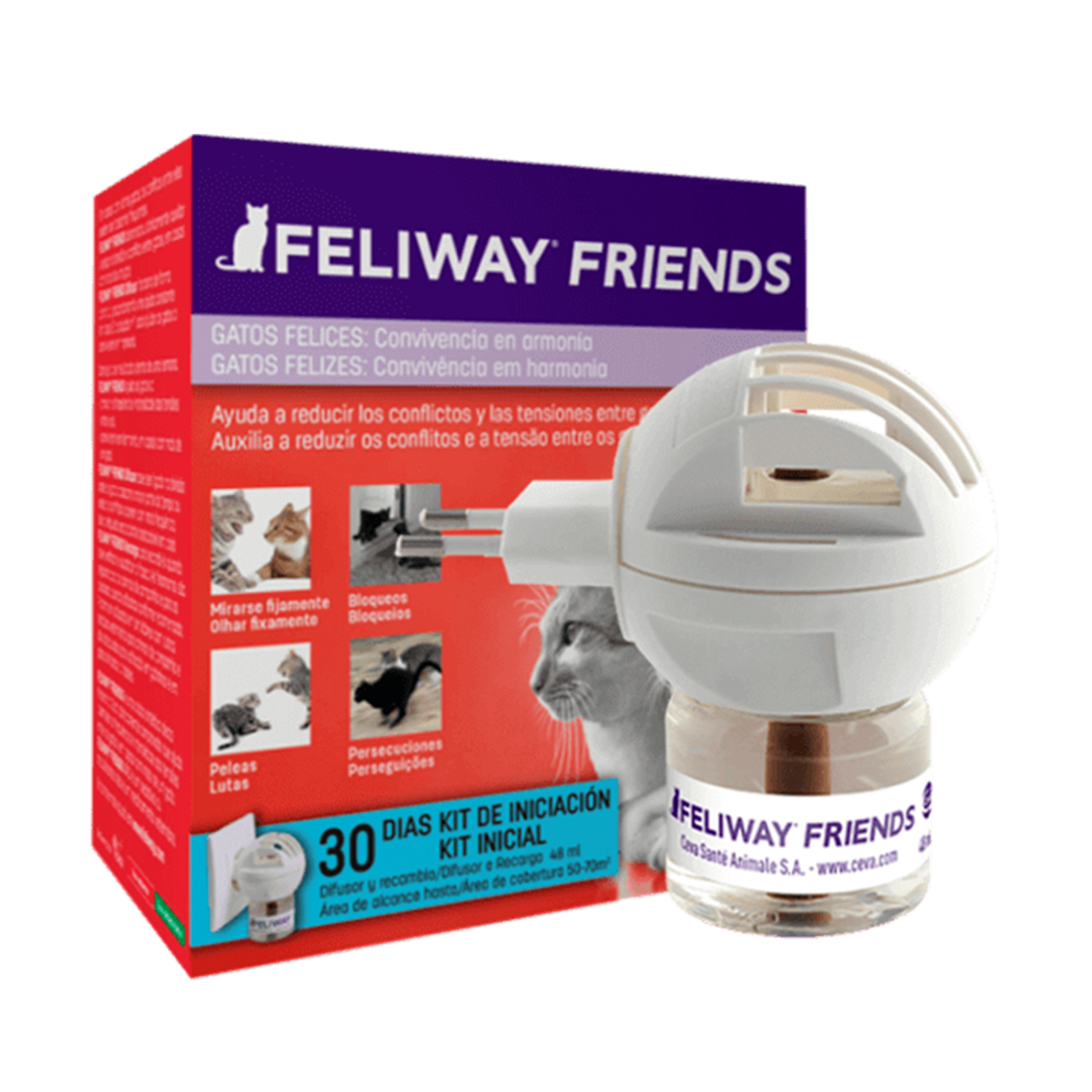 FELIWAY®FRIENDS DIFUSOR+RECARGA 48ml