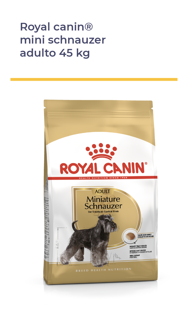 ROYAL CANIN® MINI SCHNAUZER ADULTO 4.5 KG