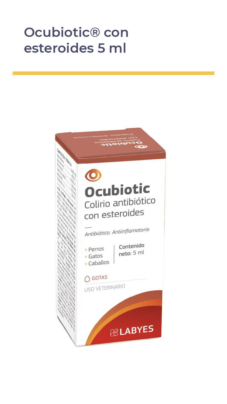 OCUBIOTIC® CON ESTEROIDES 5 ML