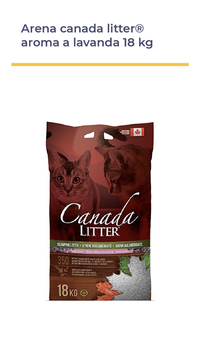 Arena Canada Litter® aroma a Lavanda 18 kg