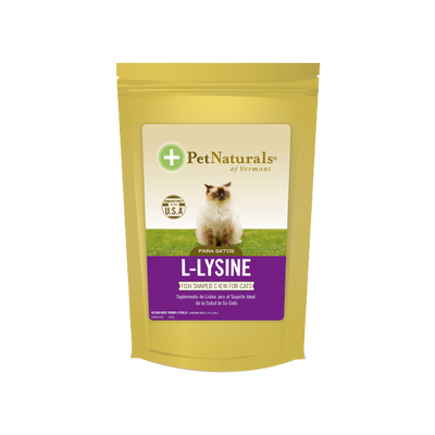 L-Lysine Pet Naturals® 60 Tabletas